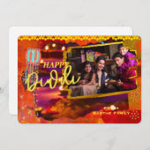 Indischer Diwali Feiertagskarte (Vorne/Hinten)