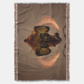 Indischer Elefant Decke (Vorderseite Vertikal)