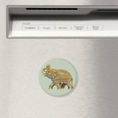 Indischer Elefant Magnet (In Situ (Geschirrspüler))
