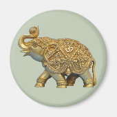 Indischer Elefant Magnet (Vorne)