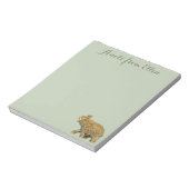 Indischer Elefant Notizblock (Rotiert)