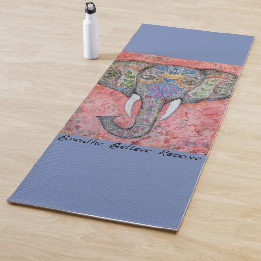 Indischer Elefant-Yoga-Matte Yogamatte (Beispiel)