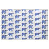 Indischer Elefant Zeichne Stoff (Fat Quarter (45,7 x 55,9 cm))
