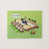 Indischer Erntedank Puzzle (Horizontal)