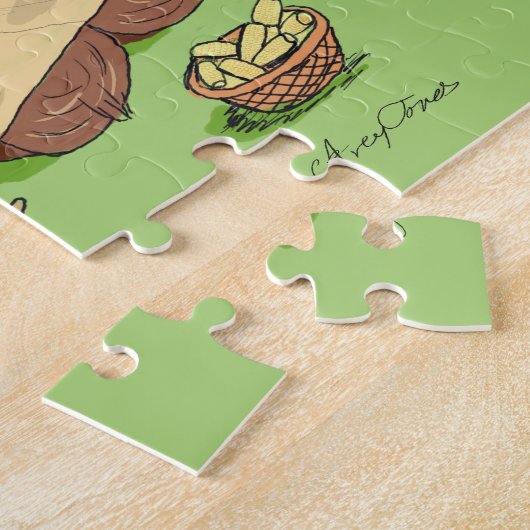 Indischer Erntedank Puzzle (Seite)