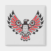 Indischer Feuervogel Magnet (Vorne)