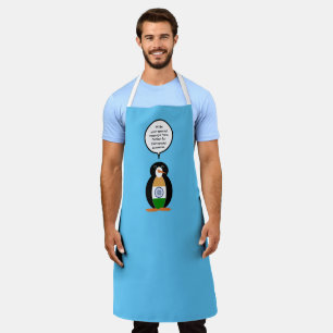Indischer Flagge Sprechende Ms Penguin Personalisi Schürze