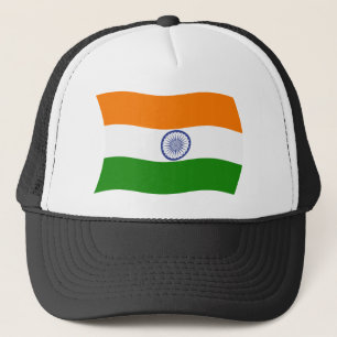 Indischer Flaggenhut Truckerkappe