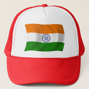 Indischer Flaggenhut Truckerkappe