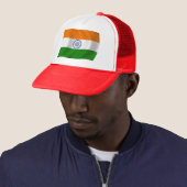 Indischer Flaggenhut Truckerkappe (Beispiel)