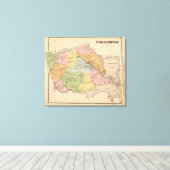 Indischer Fluss Leinwanddruck (Insitu (Holzboden))