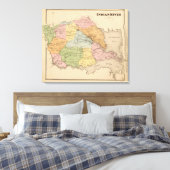 Indischer Fluss Leinwanddruck (Insitu (Schlafzimmer))