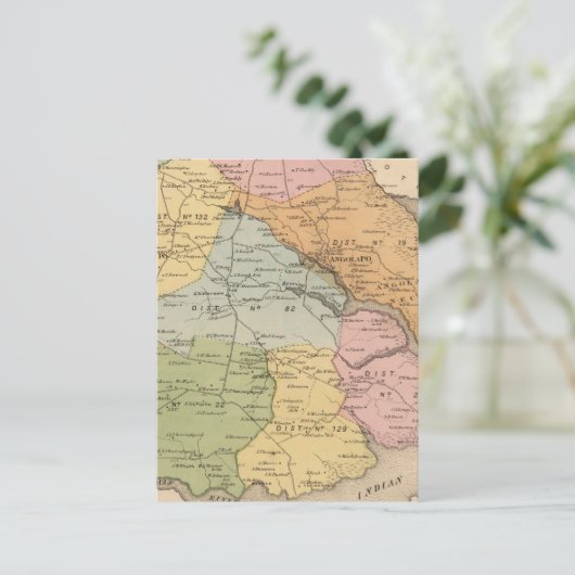 Indischer Fluss Postkarte (Stehend Vorderseite)