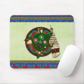 Indischer Folk Art Frog Mousepad (Mit Mouse)
