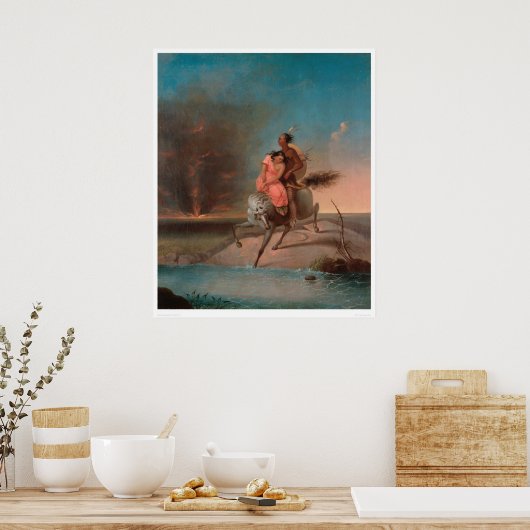 Indischer Gefangener (0745A) Poster (Küche)