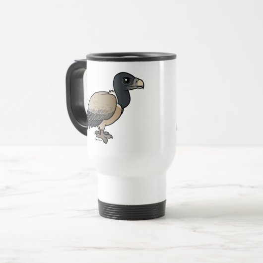 Indischer Geier Reisebecher (Vorderseite Links)