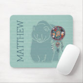 Indischer Geist-Bär mit Namen Mousepad (Mit Mouse)