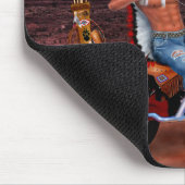 Indischer Geist für immer Mousepad (Ecke)