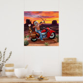 Indischer Geist für immer Poster (Küche)