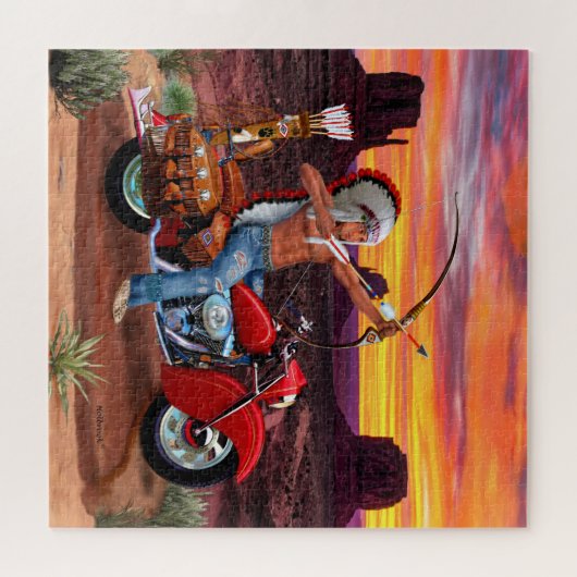 Indischer Geist für immer Puzzle (Horizontal)