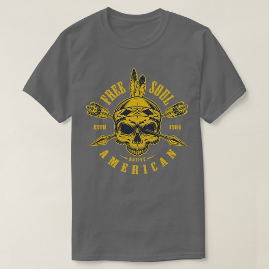 Indischer Geist-Motorrad (2) T-Shirt (Design vorne)