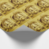 Indischer Generalstabschreiber Geschenkpapier (Ecke)