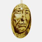 Indischer Generalstabschreiber Keramikornament (Rechts)