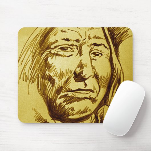 Indischer Generalstabschreiber Mousepad (Mit Mouse)