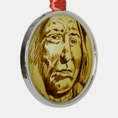 Indischer Generalstabschreiber Silbernes Ornament (Rechts)