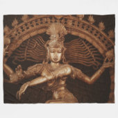 INDISCHER GODESS FLEECEDECKE (Vorderseite (Horizontal))