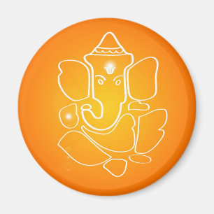 Indischer Gott Ganesha - Magnet