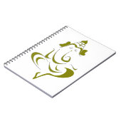 Indischer Gott Ganesha Notizblock (Linke Seite)