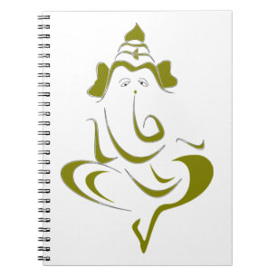 Indischer Gott Ganesha Notizblock