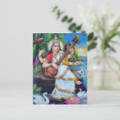 indischer Gott Postkarte (Stehend Vorderseite)