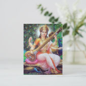 indischer Gott Postkarte (Stehend Vorderseite)