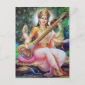 indischer Gott Postkarte (Vorderseite)