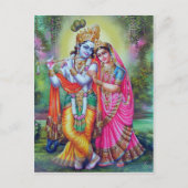 indischer Gott Postkarte (Vorderseite)