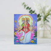indischer Gott Postkarte (Stehend Vorderseite)