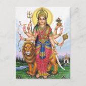 indischer Gott Postkarte (Vorderseite)