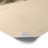 Indischer Hauptüberdruck des 19. Jahrhunderts 36 x Poster (Ecke)