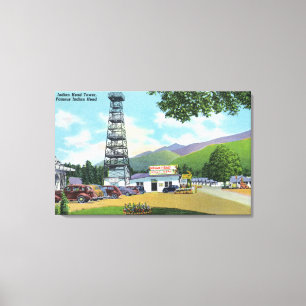 Indischer Head and Indian Head Tower View Leinwanddruck