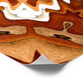 Indischer Herbst.... Poster (Ecke)