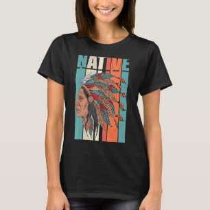 Indischer Indianerstolz auf Vintage indische Herku T-Shirt