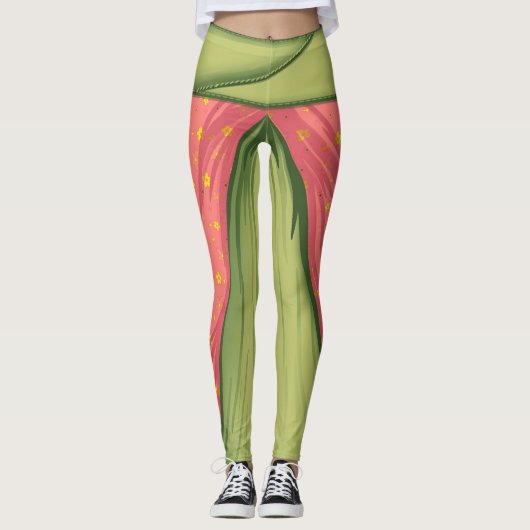 indischer Inspirator Leggings (Vorderseite)