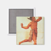 Indischer Konjuror Magnet (Vorderseite/Rückseite)