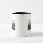 Indischer Kopf und Shadow Lake View Tasse (Zentrum)