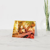 Indischer Kornnatur-Leere Karte (Vorderseite)