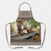 Indischer Kornweissaal Personalisiert Schürze (Vorderseite)