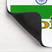 Indischer Kricket-Spieler Mousepad (Ecke)