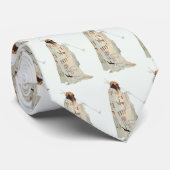 Indischer Krieger mit Pipe Portrait von Karl Bodme Krawatte (Gerollt)